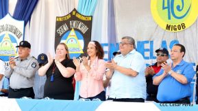 Ministerio de Gobernación realiza acto de ascenso en grados