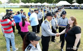 Ministerio de Gobernación realiza acto de ascenso en grados