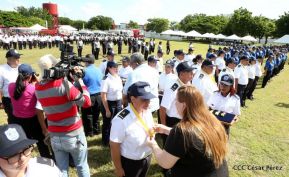 Ministerio de Gobernación realiza acto de ascenso en grados