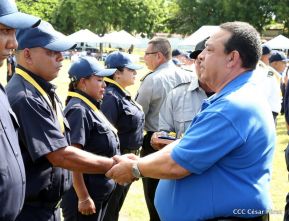 Ministerio de Gobernación realiza acto de ascenso en grados