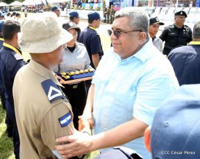 Ministerio de Gobernación realiza acto de ascenso en grados