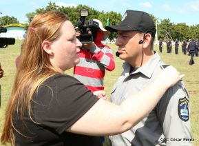 Ministerio de Gobernación realiza acto de ascenso en grados