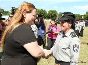 Ministerio de Gobernación realiza acto de ascenso en grados