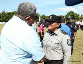 Ministerio de Gobernación realiza acto de ascenso en grados