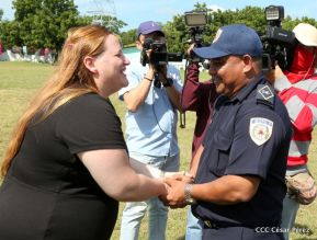 Ministerio de Gobernación realiza acto de ascenso en grados