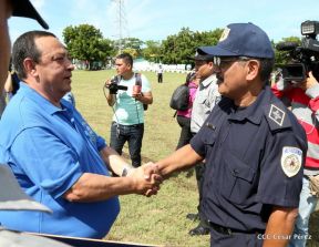 Ministerio de Gobernación realiza acto de ascenso en grados