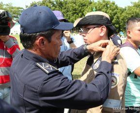 Ministerio de Gobernación realiza acto de ascenso en grados