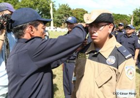 Ministerio de Gobernación realiza acto de ascenso en grados