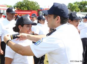 Ministerio de Gobernación realiza acto de ascenso en grados