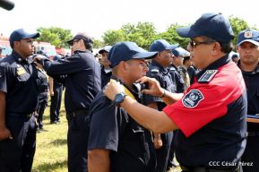 Ministerio de Gobernación realiza acto de ascenso en grados