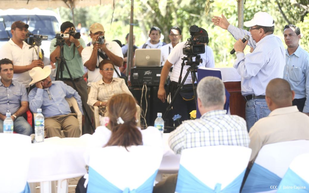 Gobierno Sandinista inaugura 10 kilómetros de carretera entre La Libertad – Santo Domingo en Chontales