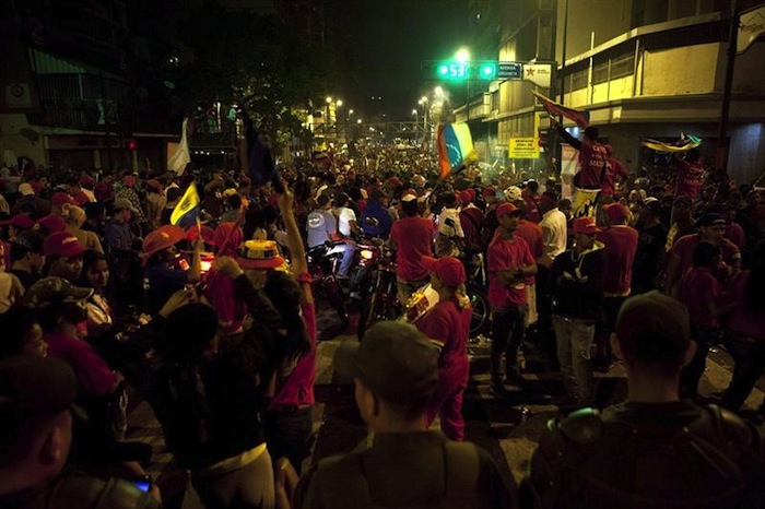 Venezuela celebra triunfo de Nicolás Maduro