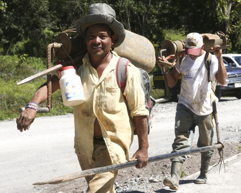Gobierno Sandinista inaugura 10 kilómetros de carretera entre La Libertad – Santo Domingo en Chontales