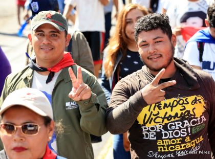¡Con la paz no se juega...Nicaragua: Pueblo de Paz y Bien...Todos tenemos derechos!
