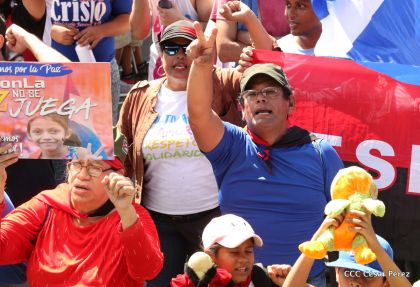 ¡Con la paz no se juega...Nicaragua: Pueblo de Paz y Bien...Todos tenemos derechos!