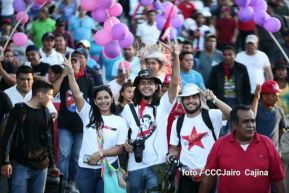 Caminata: “Dignidad, Derechos, No Violencia!”, “Mujeres Valientes!” y ”Con La Paz No se Juega!”