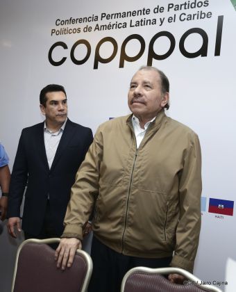 Presidente Daniel Ortega en Clausura de Reunión Plenaria de Copppal