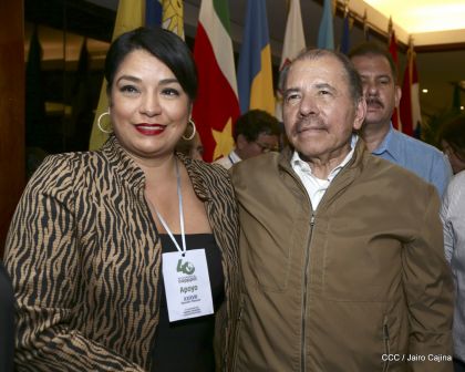 Presidente Daniel Ortega en Clausura de Reunión Plenaria de Copppal