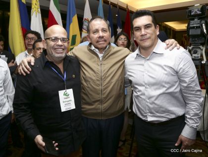 Presidente Daniel Ortega en Clausura de Reunión Plenaria de Copppal