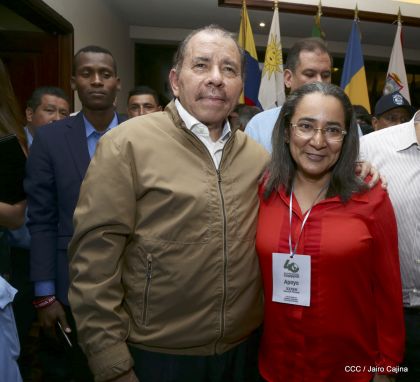 Presidente Daniel Ortega en Clausura de Reunión Plenaria de Copppal