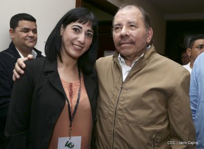 Presidente Daniel Ortega en Clausura de Reunión Plenaria de Copppal