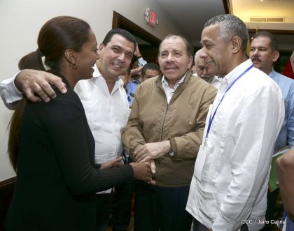 Presidente Daniel Ortega en Clausura de Reunión Plenaria de Copppal