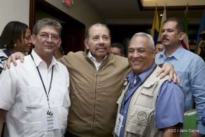 Presidente Daniel Ortega en Clausura de Reunión Plenaria de Copppal