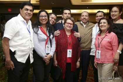 Presidente Daniel Ortega en Clausura de Reunión Plenaria de Copppal