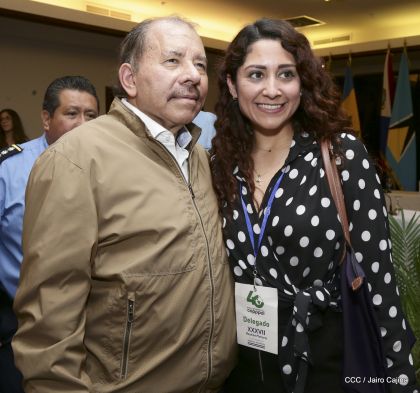 Presidente Daniel Ortega en Clausura de Reunión Plenaria de Copppal