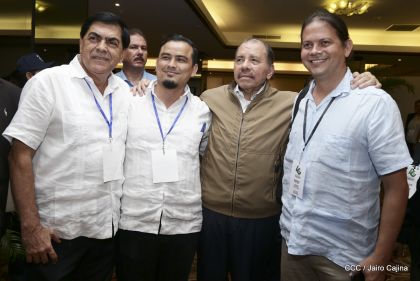 Presidente Daniel Ortega en Clausura de Reunión Plenaria de Copppal