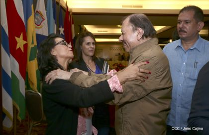 Presidente Daniel Ortega en Clausura de Reunión Plenaria de Copppal