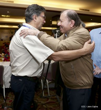 Presidente Daniel Ortega en Clausura de Reunión Plenaria de Copppal