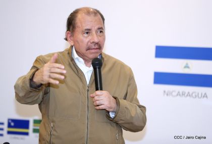 Presidente Daniel Ortega en Clausura de Reunión Plenaria de Copppal