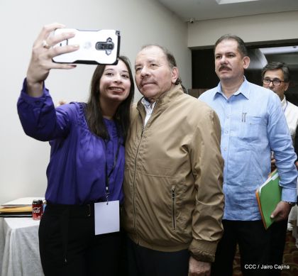 Presidente Daniel Ortega en Clausura de Reunión Plenaria de Copppal