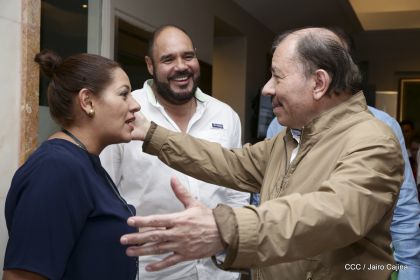 Presidente Daniel Ortega en Clausura de Reunión Plenaria de Copppal