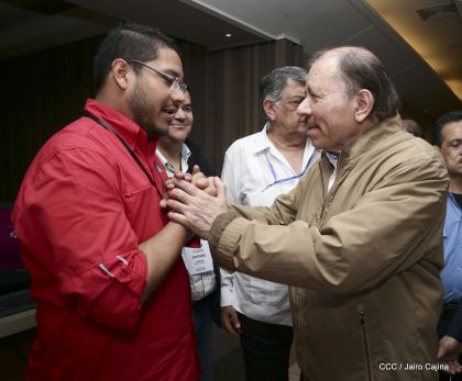 Presidente Daniel Ortega en Clausura de Reunión Plenaria de Copppal