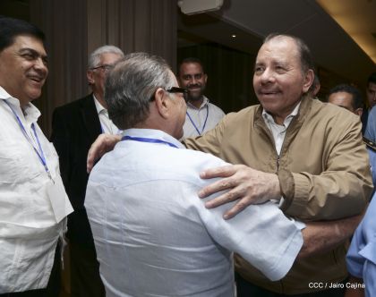 Presidente Daniel Ortega en Clausura de Reunión Plenaria de Copppal