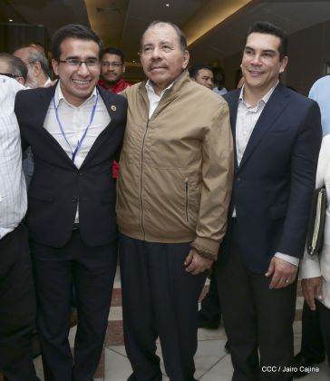 Presidente Daniel Ortega en Clausura de Reunión Plenaria de Copppal