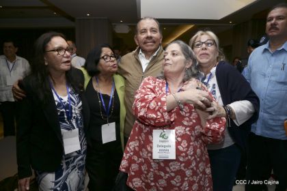 Presidente Daniel Ortega en Clausura de Reunión Plenaria de Copppal