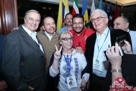 Presidente Daniel Ortega en Clausura de Reunión Plenaria de Copppal