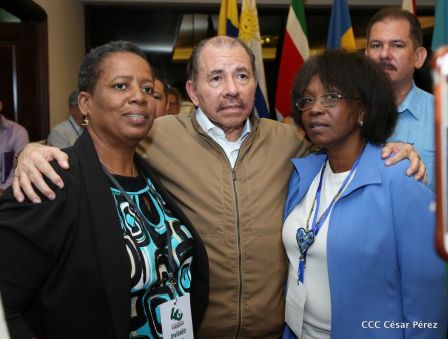 Presidente Daniel Ortega en Clausura de Reunión Plenaria de Copppal
