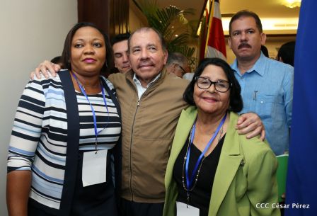 Presidente Daniel Ortega en Clausura de Reunión Plenaria de Copppal