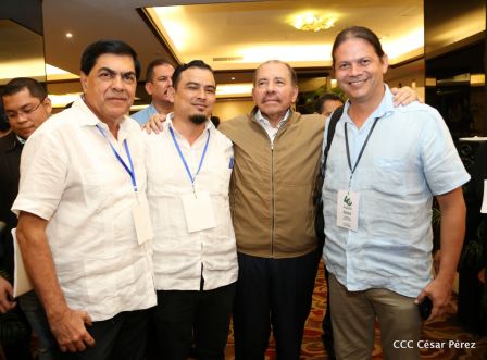 Presidente Daniel Ortega en Clausura de Reunión Plenaria de Copppal