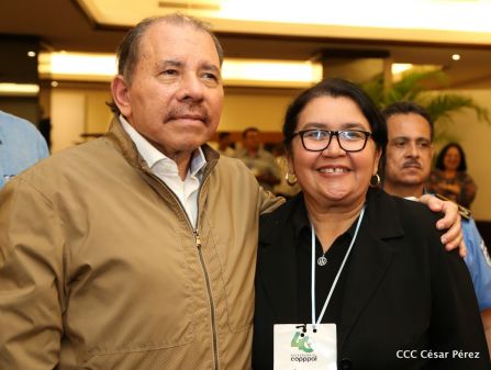 Presidente Daniel Ortega en Clausura de Reunión Plenaria de Copppal
