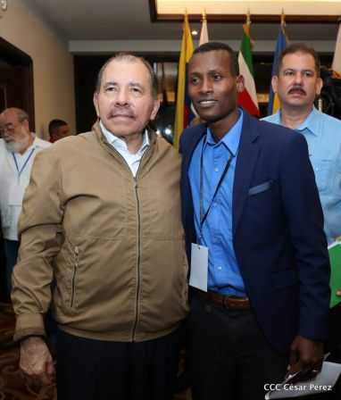 Presidente Daniel Ortega en Clausura de Reunión Plenaria de Copppal