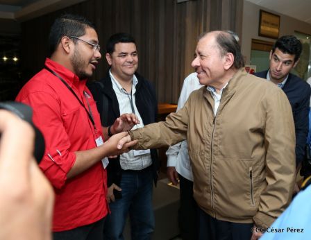 Presidente Daniel Ortega en Clausura de Reunión Plenaria de Copppal