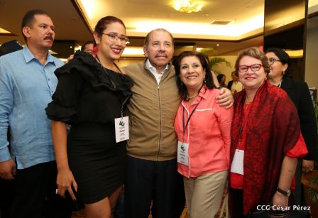 Presidente Daniel Ortega en Clausura de Reunión Plenaria de Copppal