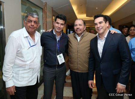 Presidente Daniel Ortega en Clausura de Reunión Plenaria de Copppal