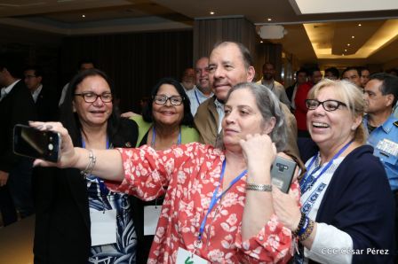 Presidente Daniel Ortega en Clausura de Reunión Plenaria de Copppal