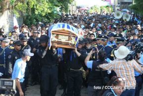 Honras fúnebres para suboficiales caídos en el cumplimiento del deber